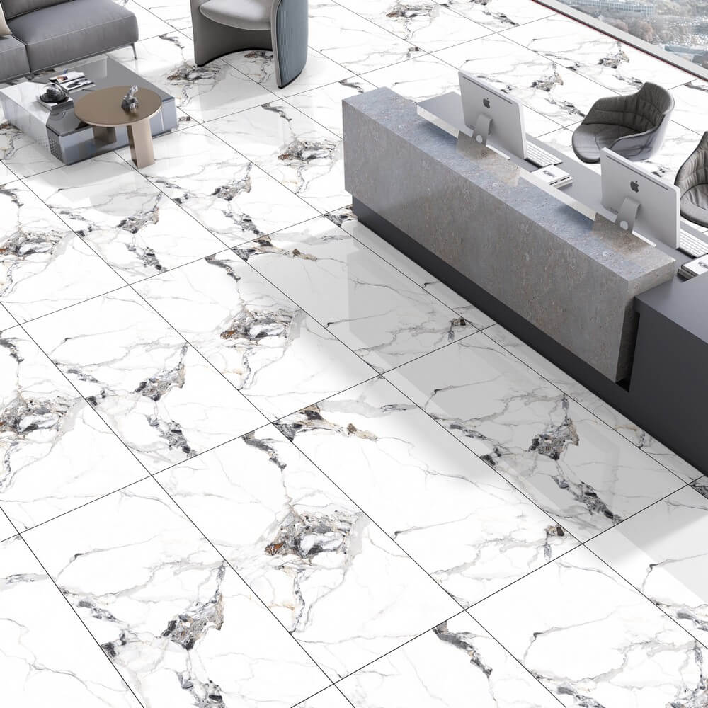 Medicea Marble Rectified Large Format Matt Stone Effect Porcelain 800x1600mm Floor & Wall Tiles