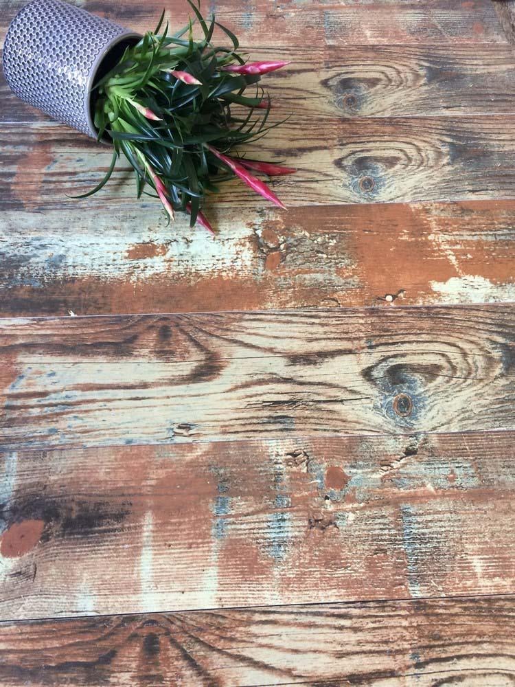 Metallic Pine Wood Effect Rectified Matt Ceramic 150x800mm Wall and Floor Tile