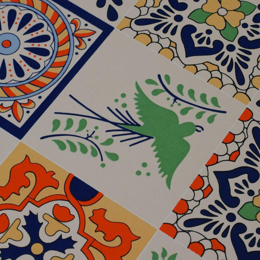 Mexican Mepetec Rectified Matt Ceramic 300x300mm Wall and Floor Tile
