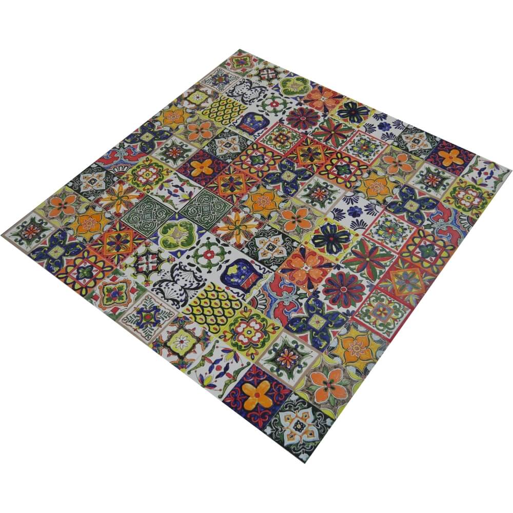 Mexican Talavera Rectified Matt Ceramic 300x300mm Wall and Floor Tile