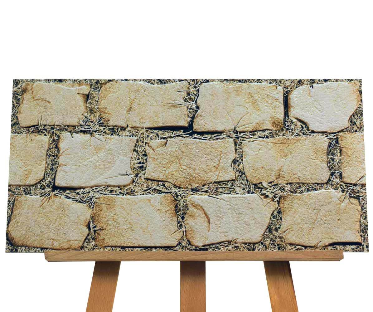 Mudstone Milky Split Face Rectified Matt Porcelain 300x600mm Wall Tile