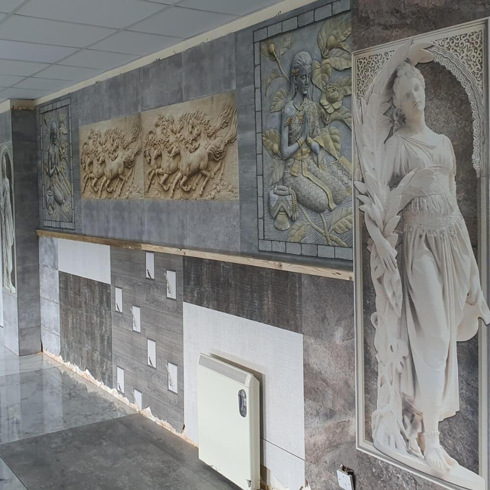 Namaste Lady Decorative Rectified 300x600mm Wall Tile