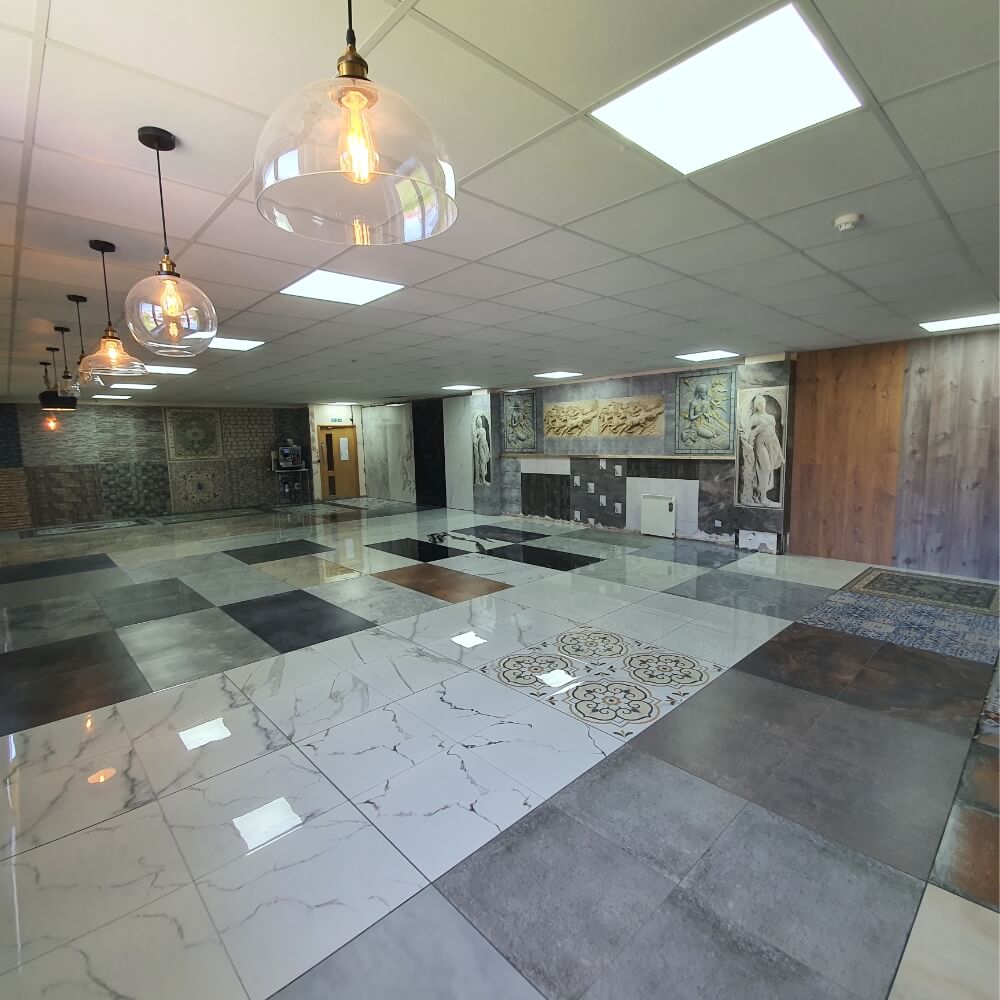 Napolean Grafito Rectified Large Format Rustic Matt Stone Effect Porcelain 800x1600mm Floor & Wall Tiles