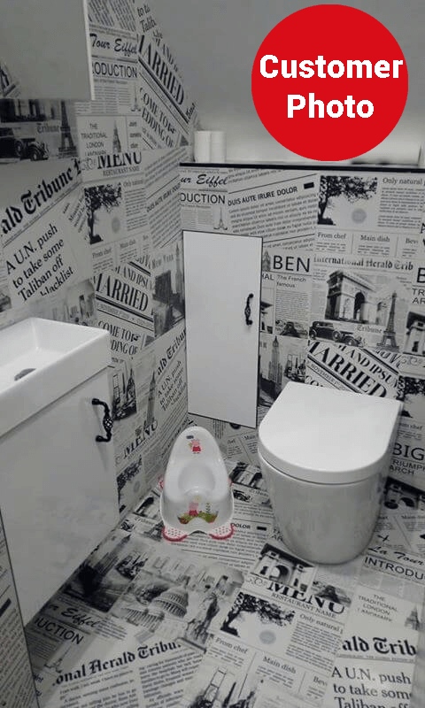 Newspaper Rectified Matt Ceramic 300x300mm Wall and Floor Tile