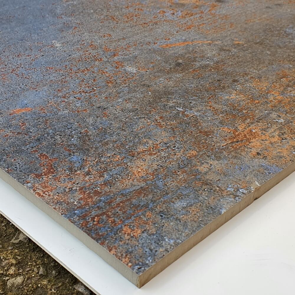 Oenothera Rectified Large Format Matt Stone Effect Porcelain Floor & Wall Tiles 600x1200mm