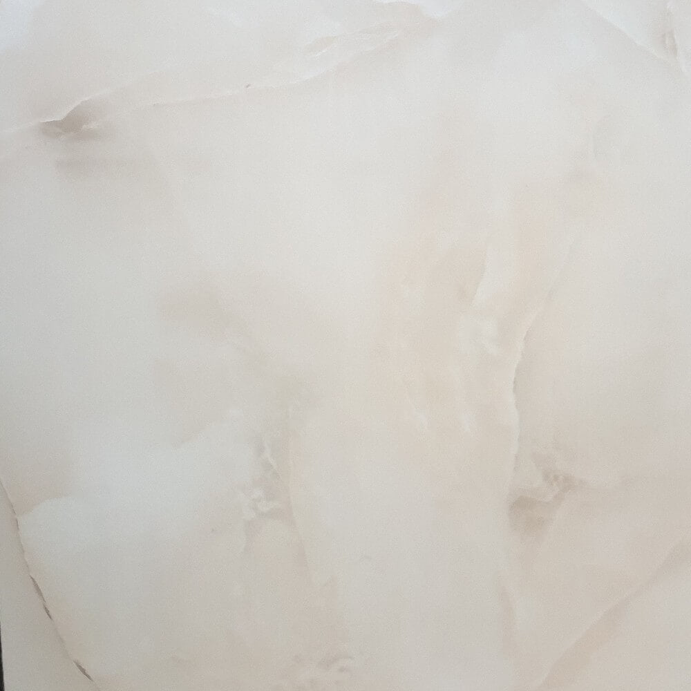 Onyx Crema Rectified Polished Porcelain 600x600mm Wall and Floor Tiles
