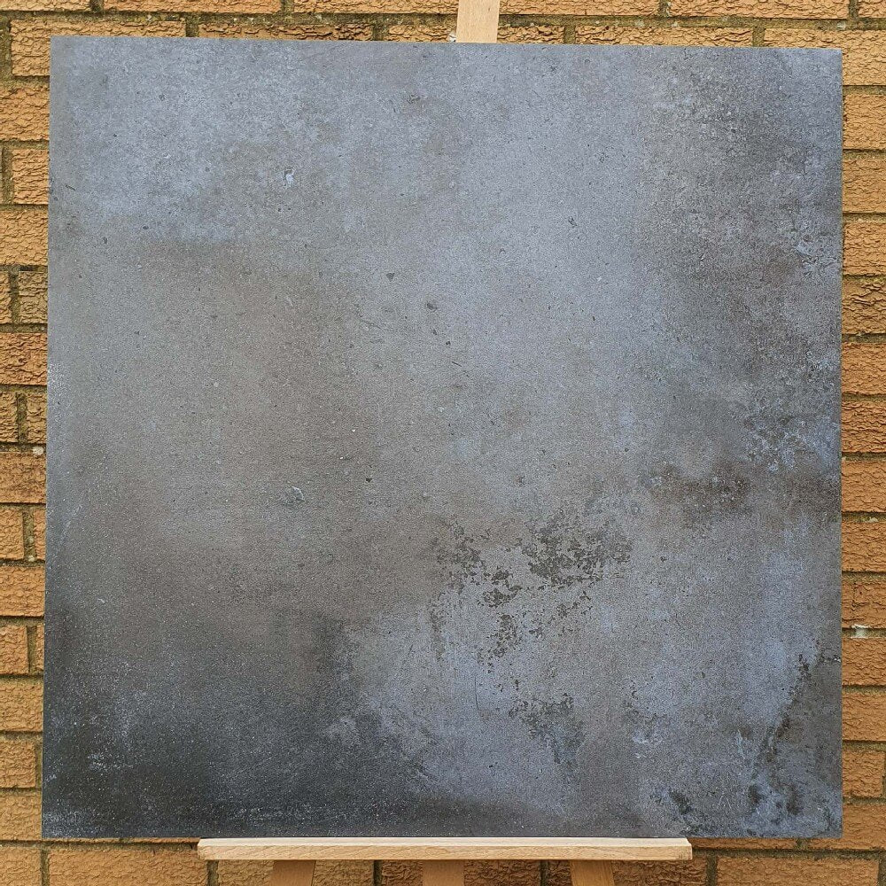 Oxford Azul Rectified Matt Stone Effect Porcelain 800x800mm Wall and Floor Tiles