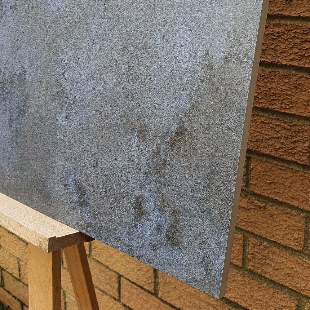 Oxford Azul Rectified Matt Stone Effect Porcelain 800x800mm Wall and Floor Tiles