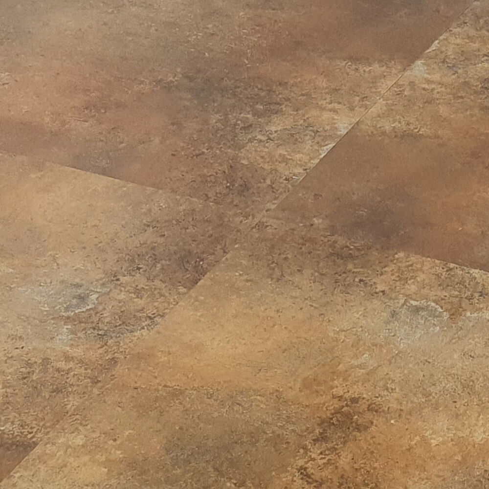 Oxford Orange Rectified Matt Stone Effect Porcelain 800x800mm Wall and Floor Tiles