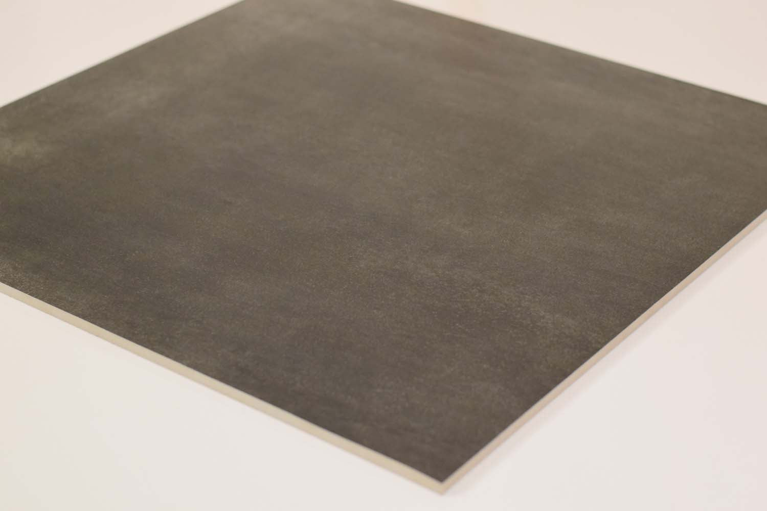Oxidium Nero Rectified Matt Porcelain 600x600mm Wall and Floor Tile (12547)