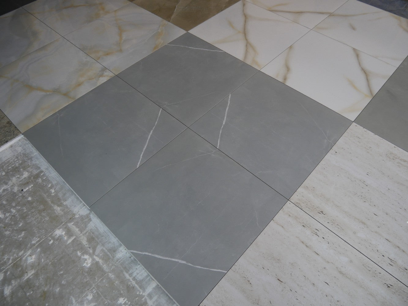 Pasion Pulpis Grey Rectified Polished Glazed Porcelain 600x600mm Wall and Floor Tiles