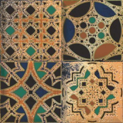 Piazza Bosco Decor 300x300mm Decorative Matt Ceramic Wall Tile