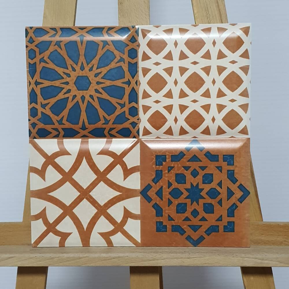 Piazza Decor 300x300mm Decorative Matt Ceramic Wall Tile