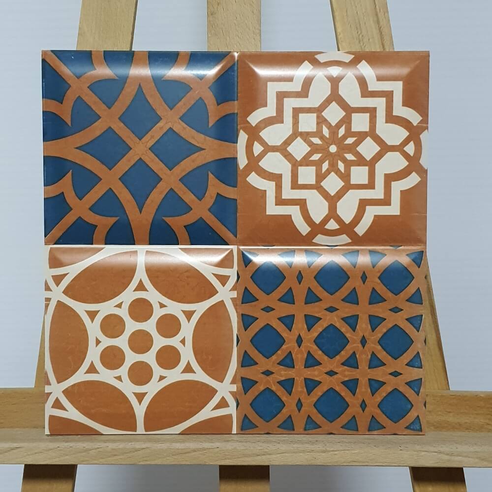 Piazza Decor 300x300mm Decorative Matt Ceramic Wall Tile
