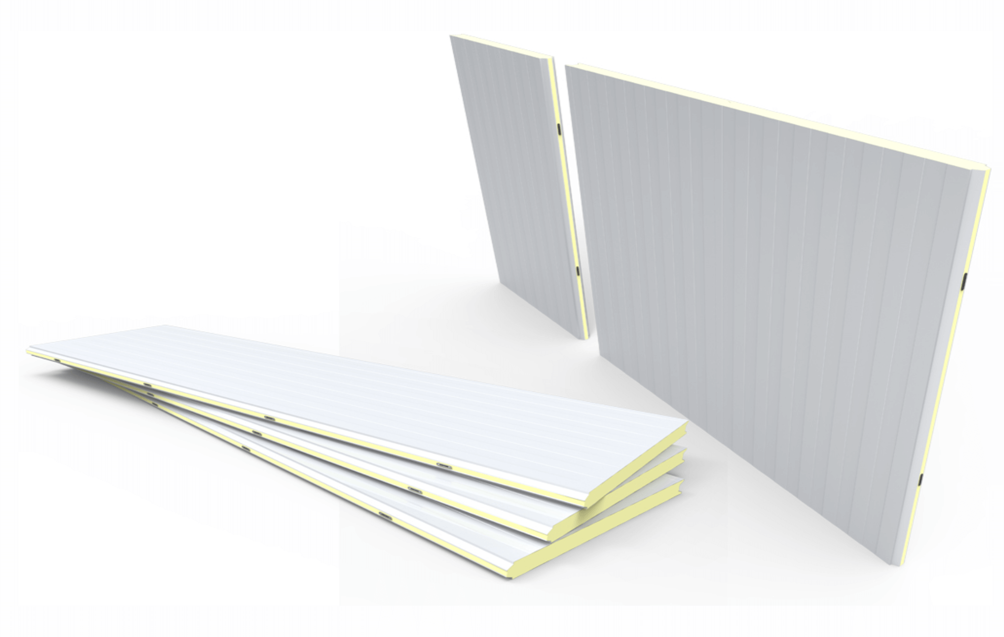 Polyurethane Cold Room Panels 80mm 110cmx220cm Price is £120.00 - Decoridea.co.uk
