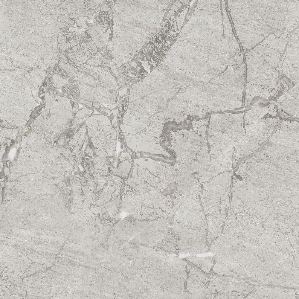 Pompei Natural Rectified Glossy Stone Effect Porcelain 800x800mm Wall and Floor Tiles