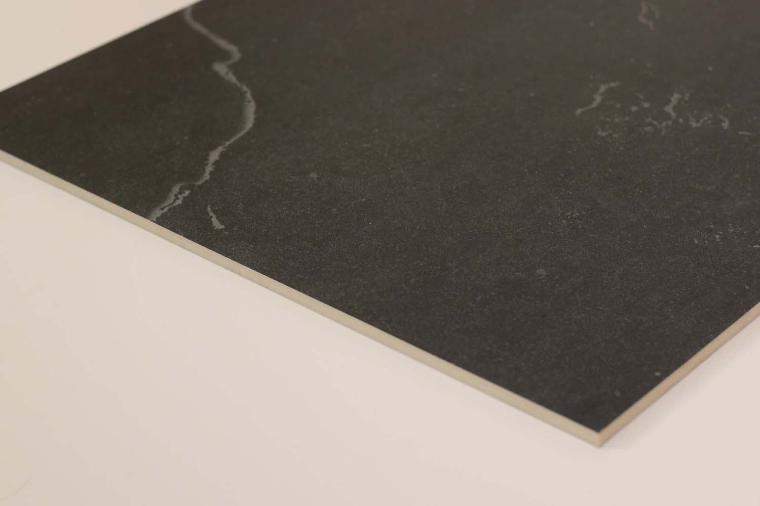 Prisco Grafito Rectified Large Format Matt Stone Effect Porcelain Floor & Wall Tiles 600x1200mm (12590)