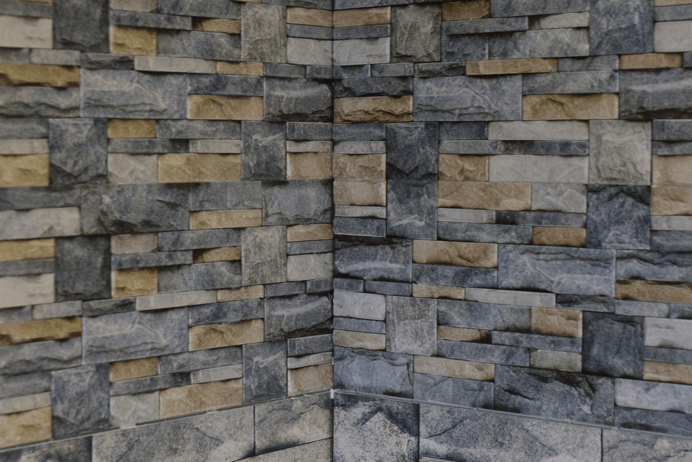Quartz Sky Split Face Rectified Matt Porcelain 300x600mm Wall Tile