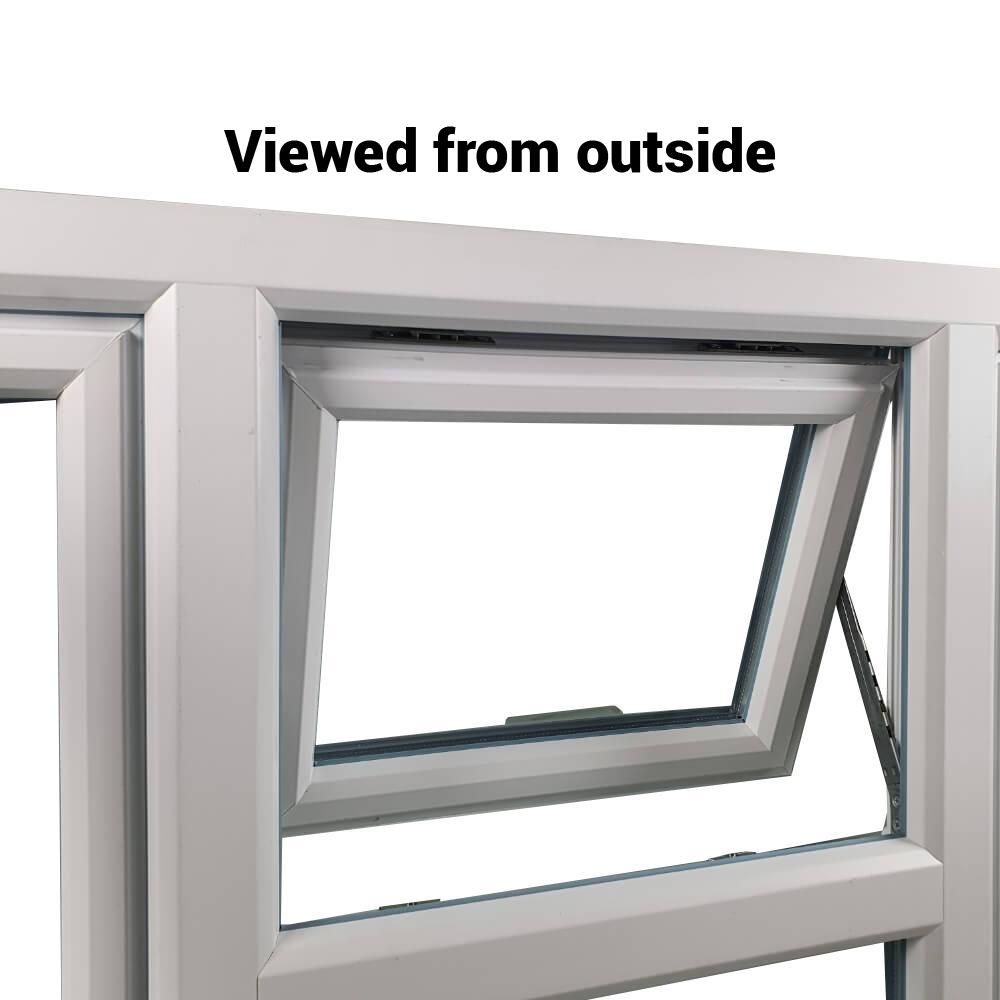 uPVC Side & Top Hung Tilt and Turn Double Glazed Window Frame and Glass 85mm UK 2 Gasket Seal - Multi Size