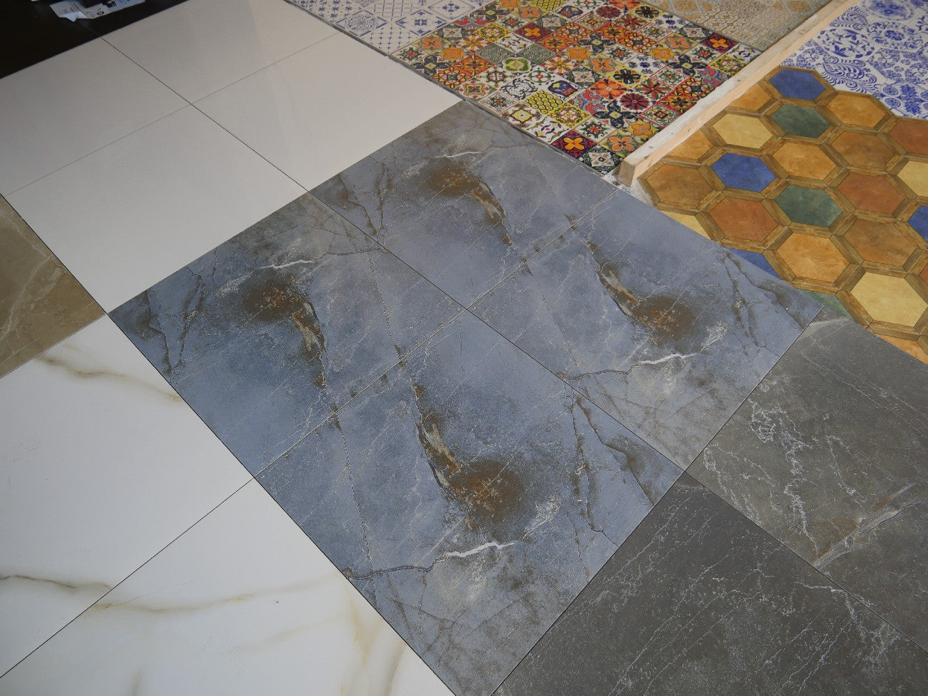 Regal Onyx Azal Rectified Polished Glazed Porcelain 600x600mm Wall and Floor Tiles