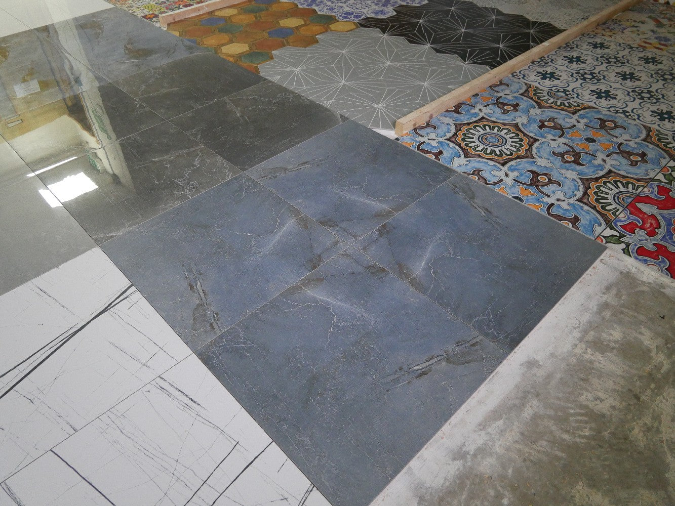 Regal Onyx Azal Rectified Polished Glazed Porcelain 600x600mm Wall and Floor Tiles
