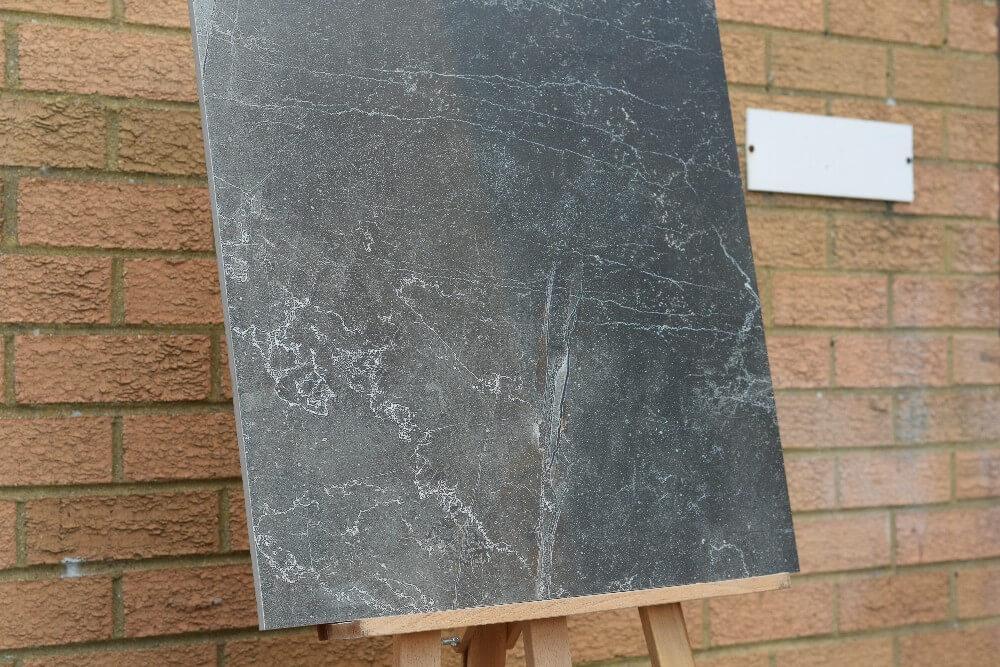 Regal Onyx Nero Rectified Polished Glazed Porcelain 600x600mm Wall and Floor Tiles