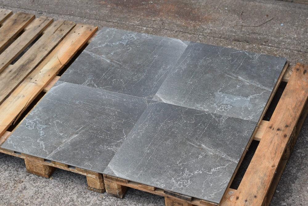 Regal Onyx Nero Rectified Polished Glazed Porcelain 600x600mm Wall and Floor Tiles