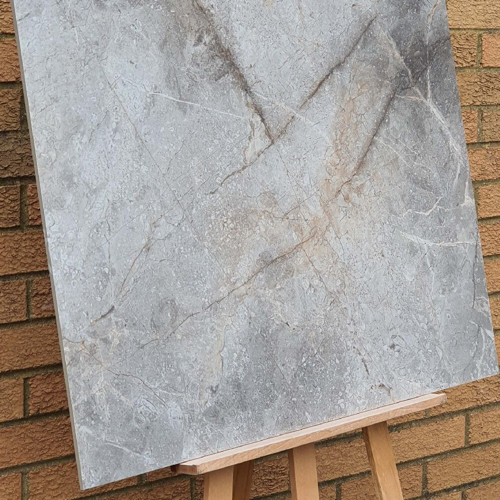 Rosabella 6016 Rectified Polished Stone Effect Porcelain 800x800mm Wall and Floor Tiles