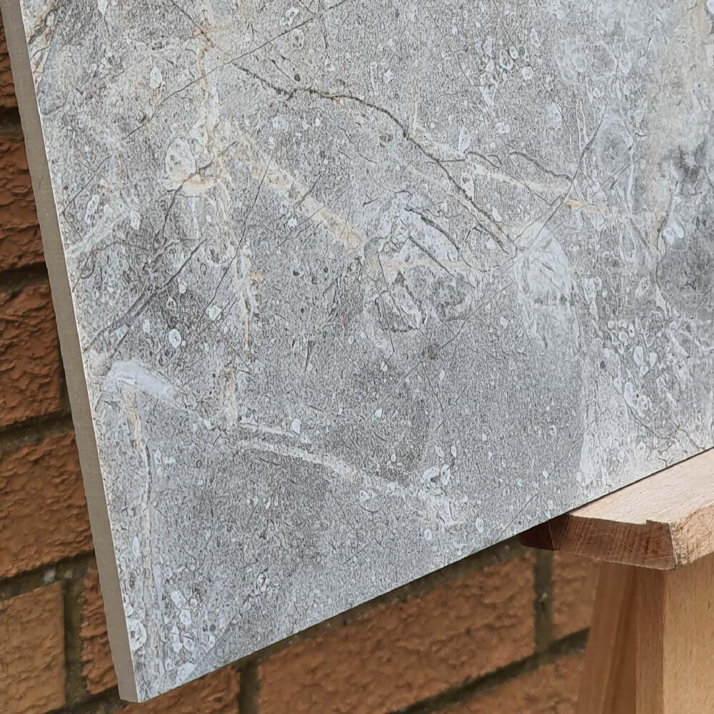 Rosabella 6016 Rectified Polished Stone Effect Porcelain 800x800mm Wall and Floor Tiles