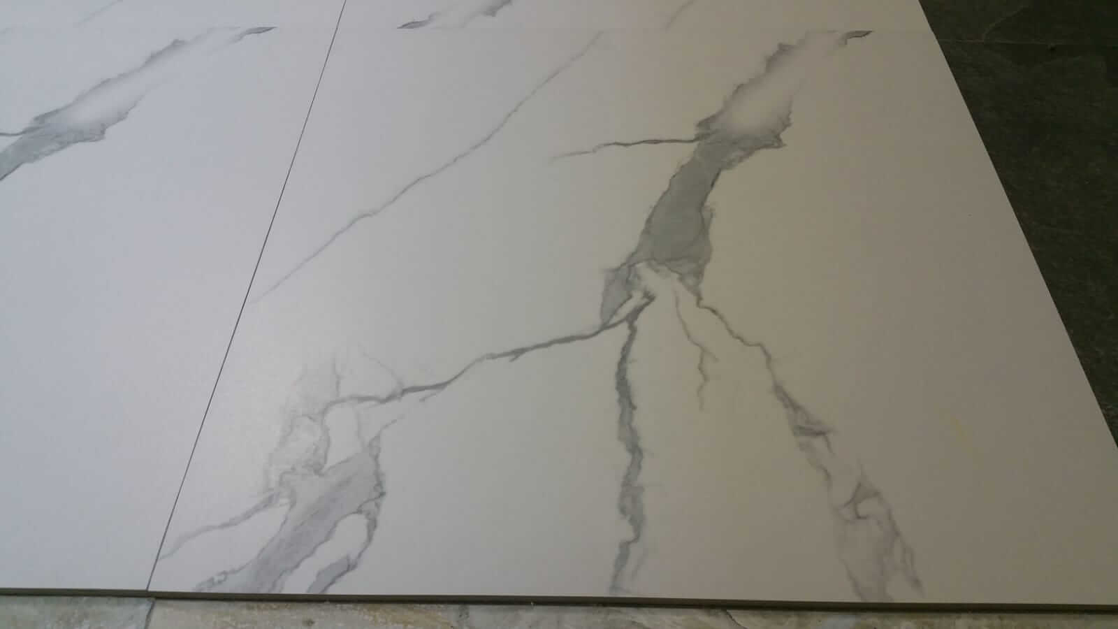 Rossa Bianco Rectified Matt Porcelain 600x600mm Wall and Floor Tile
