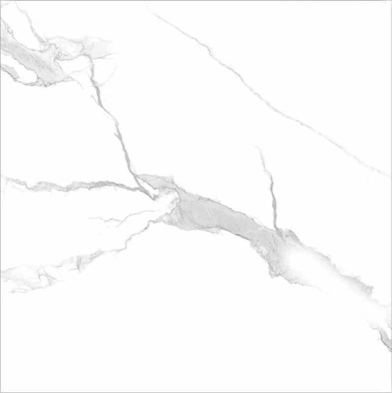 Rossa Bianco Rectified Polished Porcelain 600x600mm Wall and Floor Tile (6005)
