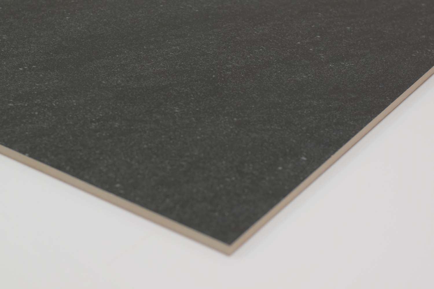 Satto Black Rectified Large Format Matt Stone Effect Porcelain Floor & Wall Tiles 600x1200mm (12595)
