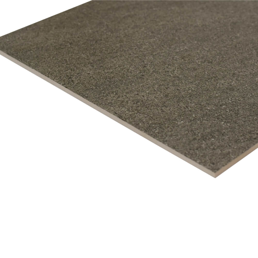 Satto Grey Rectified Large Format Matt Stone Effect Porcelain Floor & Wall Tiles 600x1200mm (12596)