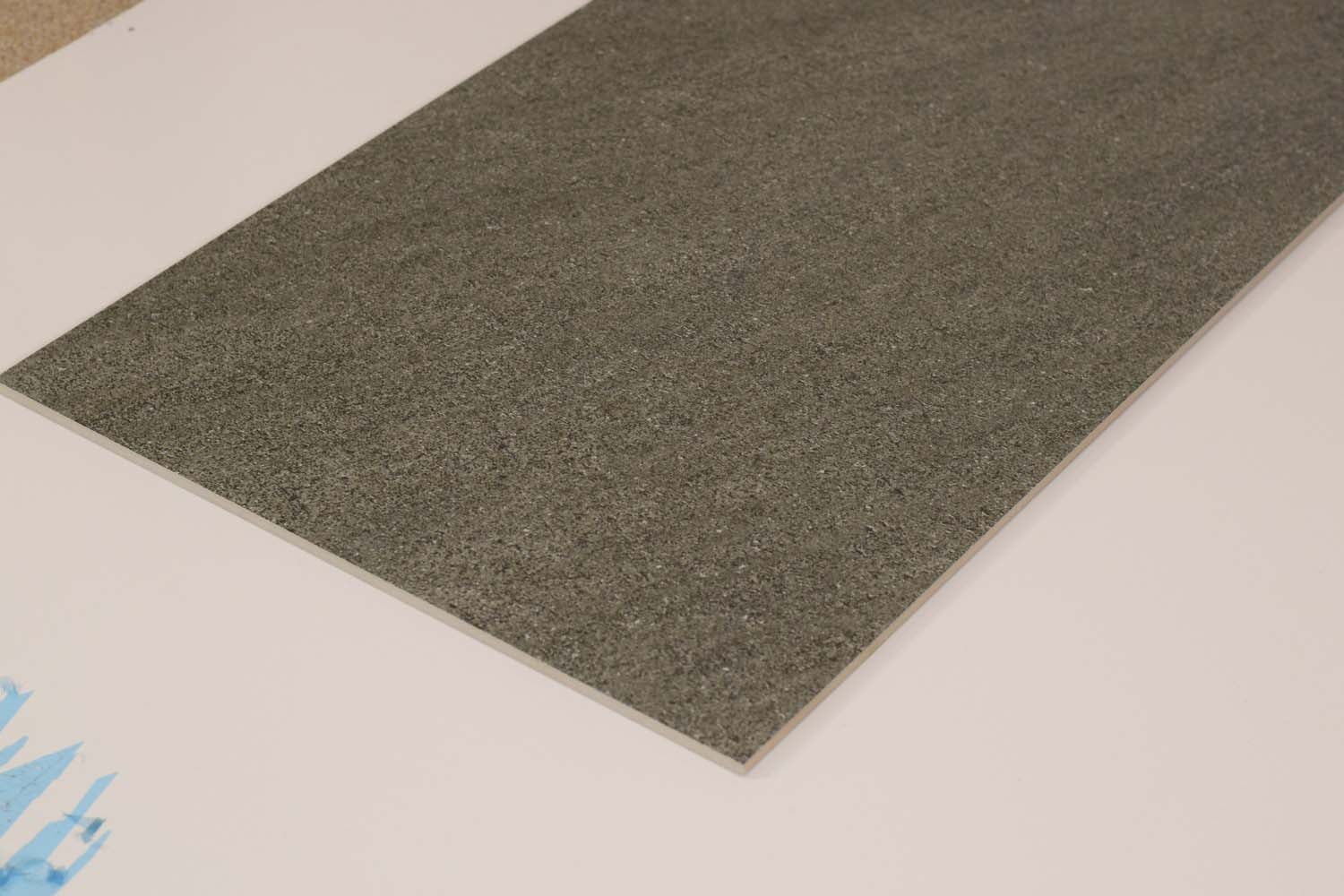 Satto Grey Rectified Large Format Matt Stone Effect Porcelain Floor & Wall Tiles 600x1200mm (12596)