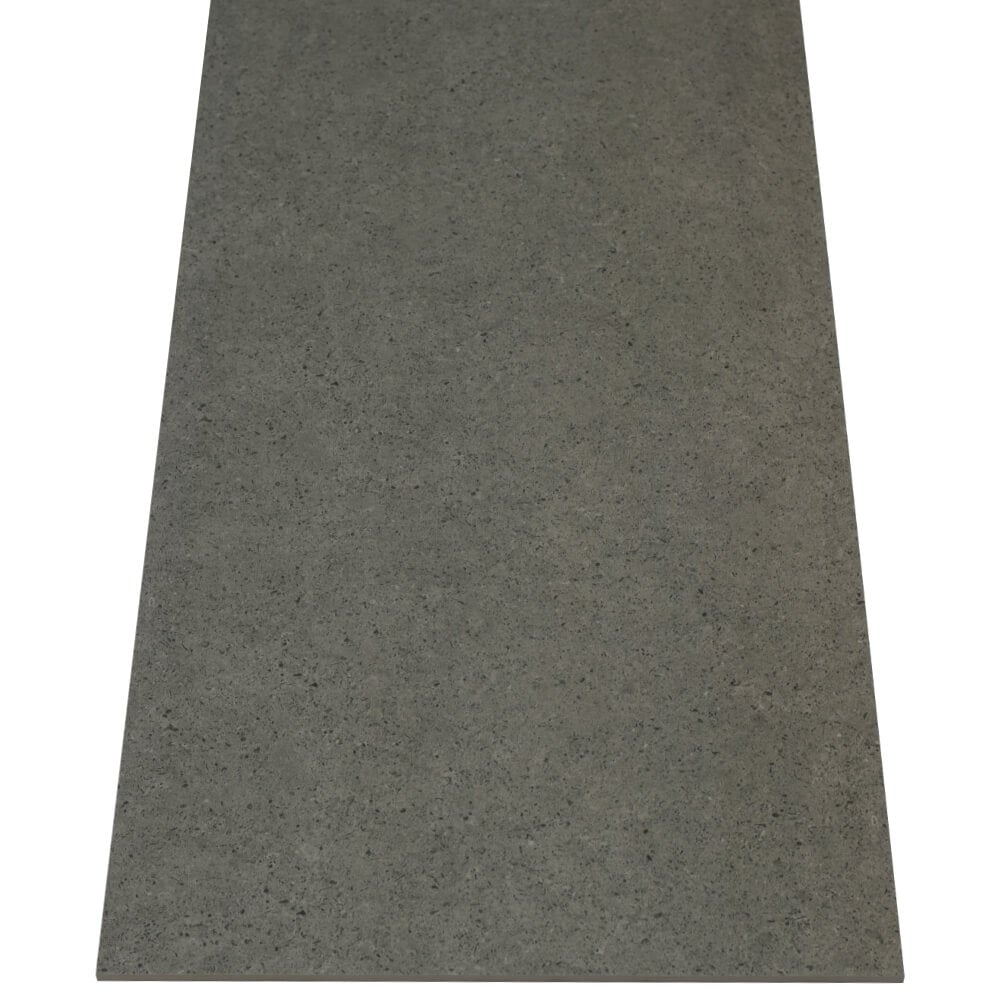 Satto Silver Rectified Large Format Matt Stone Effect Porcelain Floor & Wall Tiles 600x1200mm (12594)