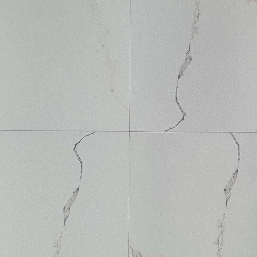 Satuario Classic Crema Rectified Polished Stone Effect Porcelain 800x800mm Wall and Floor Tiles