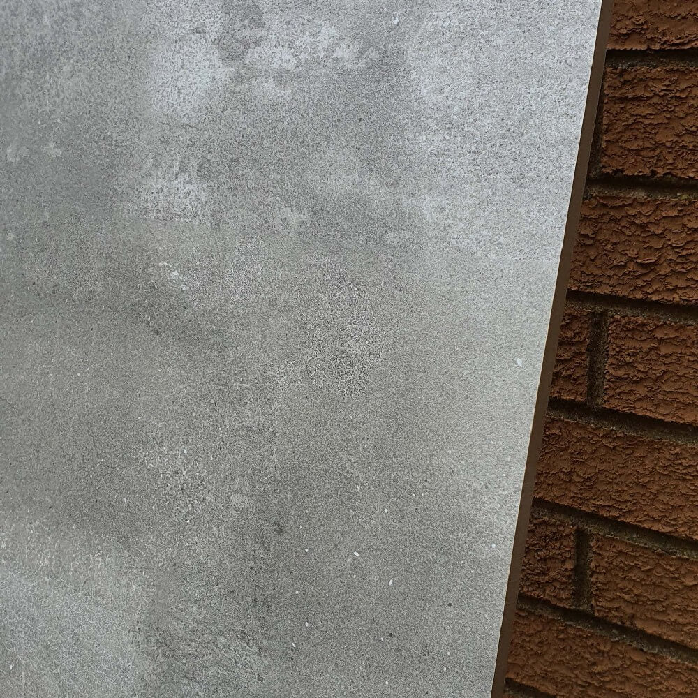 Stablation Gris Rectified Matt Stone Effect Porcelain 800x800mm Wall and Floor Tiles