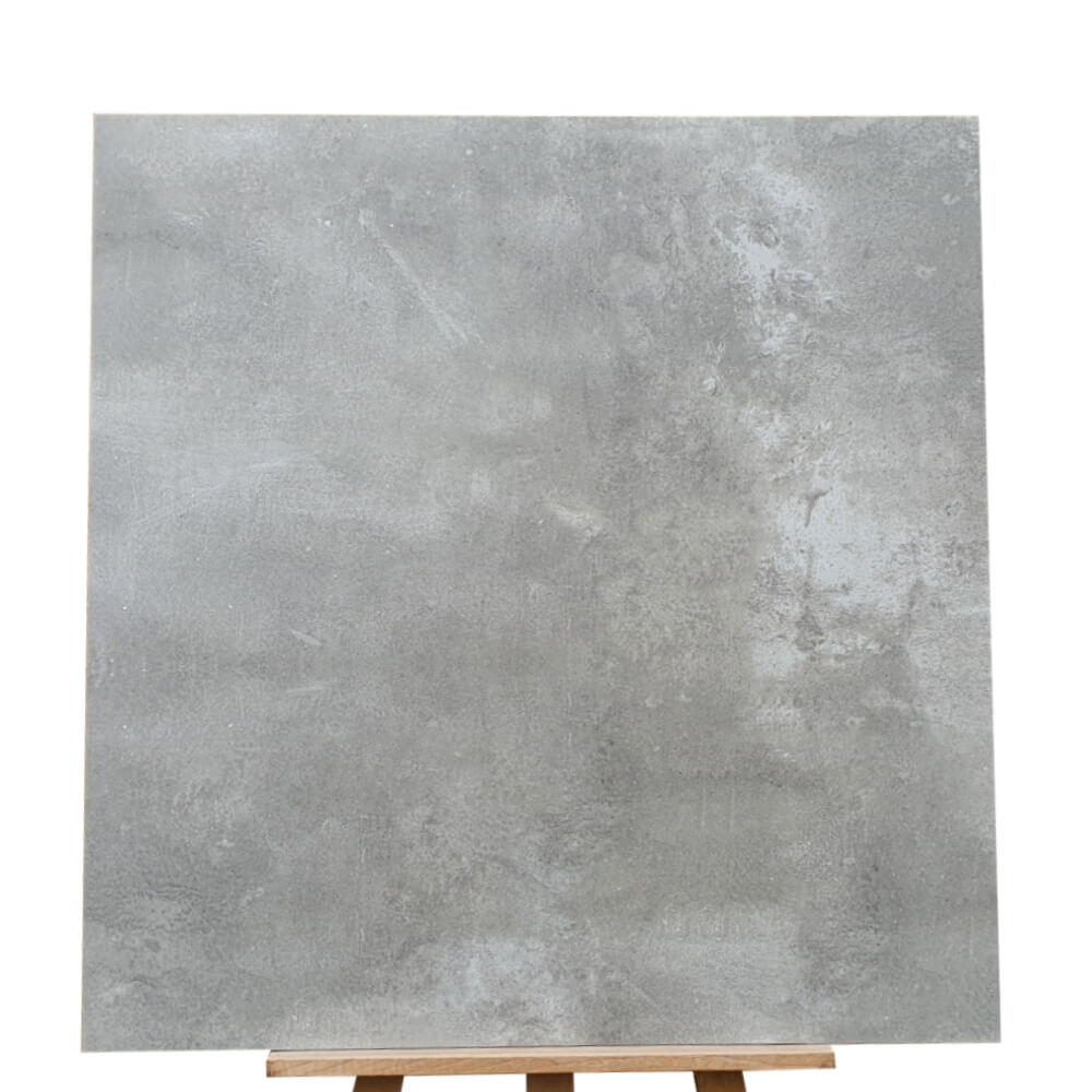 Stablation Gris Rectified Matt Stone Effect Porcelain 800x800mm Wall and Floor Tiles