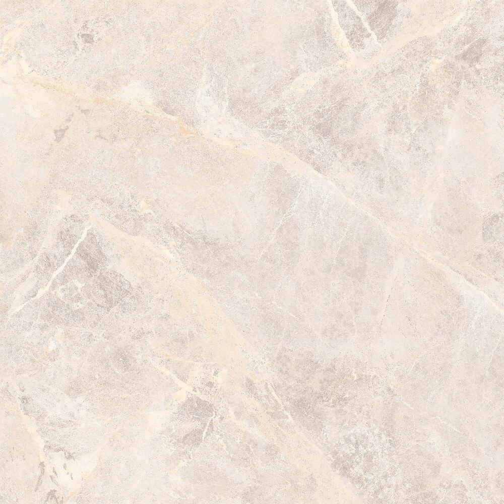 Stark Crema Rectified Large Format Polished Stone Effect Porcelain 1200x1200mm Floor & Wall Tiles