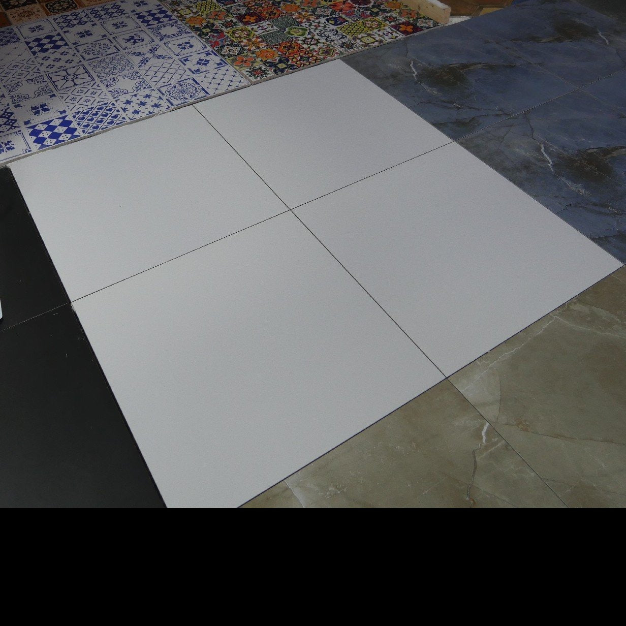 Super White Rectified Polished Glazed Porcelain 600x600mm Wall and Floor Tiles
