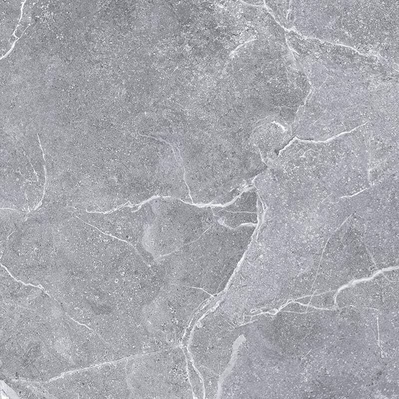 Tunisia Grey Rectified Polished Porcelain 600x600mm Wall and Floor Tiles
