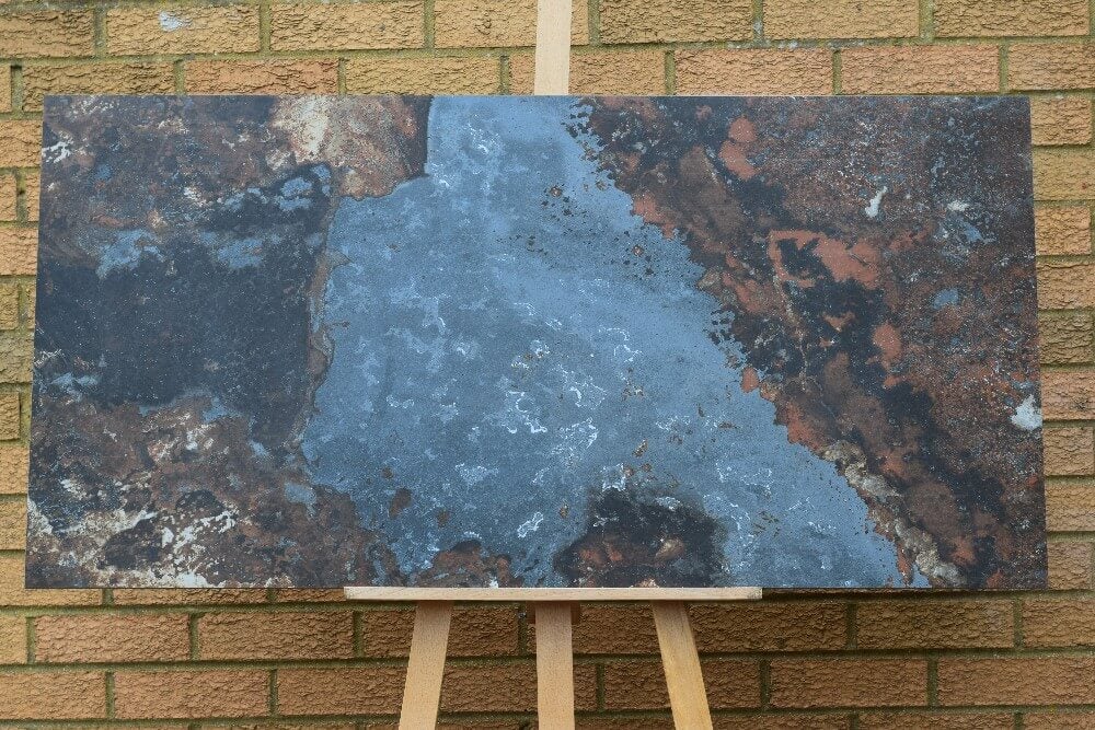 Turbo Brown Grey Rectified Matt Glazed Porcelain Floor & Wall Tiles 600x1200mm