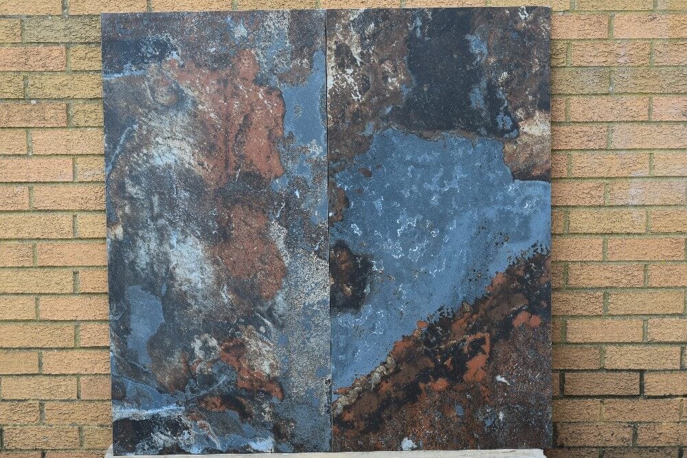 Turbo Brown Grey Rectified Matt Glazed Porcelain Floor & Wall Tiles 600x1200mm