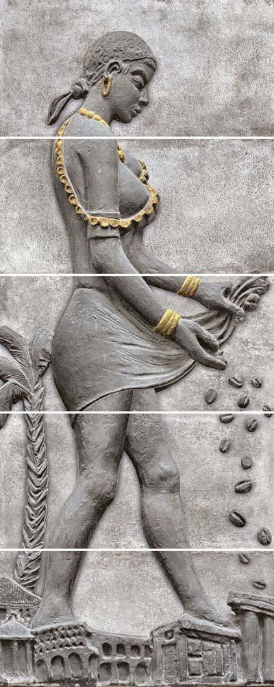 Valentina Lady 300x600mm Decorative Rectified Matt Ceramic Wall Tile