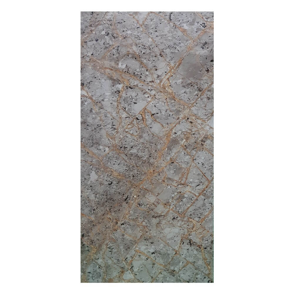 Versa Grey Rectified Large Format Gloss Stone Effect Porcelain 800x1600mm Floor & Wall Tiles