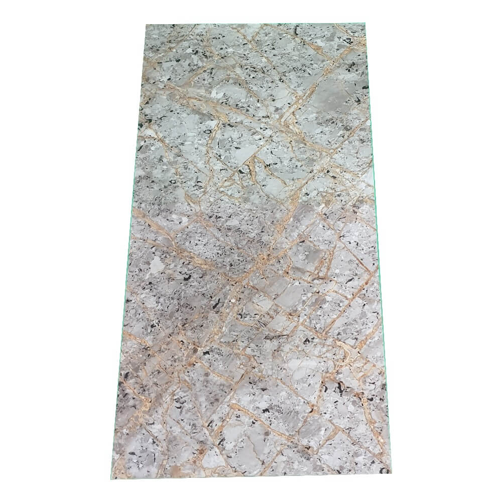Versa Grey Rectified Large Format Gloss Stone Effect Porcelain 800x1600mm Floor & Wall Tiles