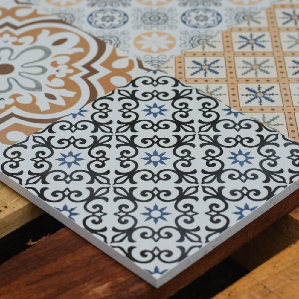Victorian Andalusia Rectified Matt Ceramic 300x300mm Wall and Floor Tile