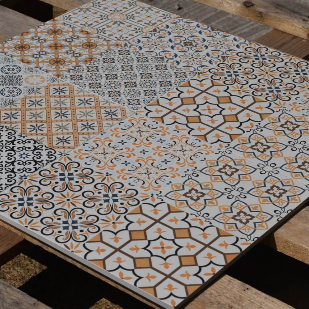 Victorian Andalusia Rectified Matt Ceramic 300x300mm Wall and Floor Tile