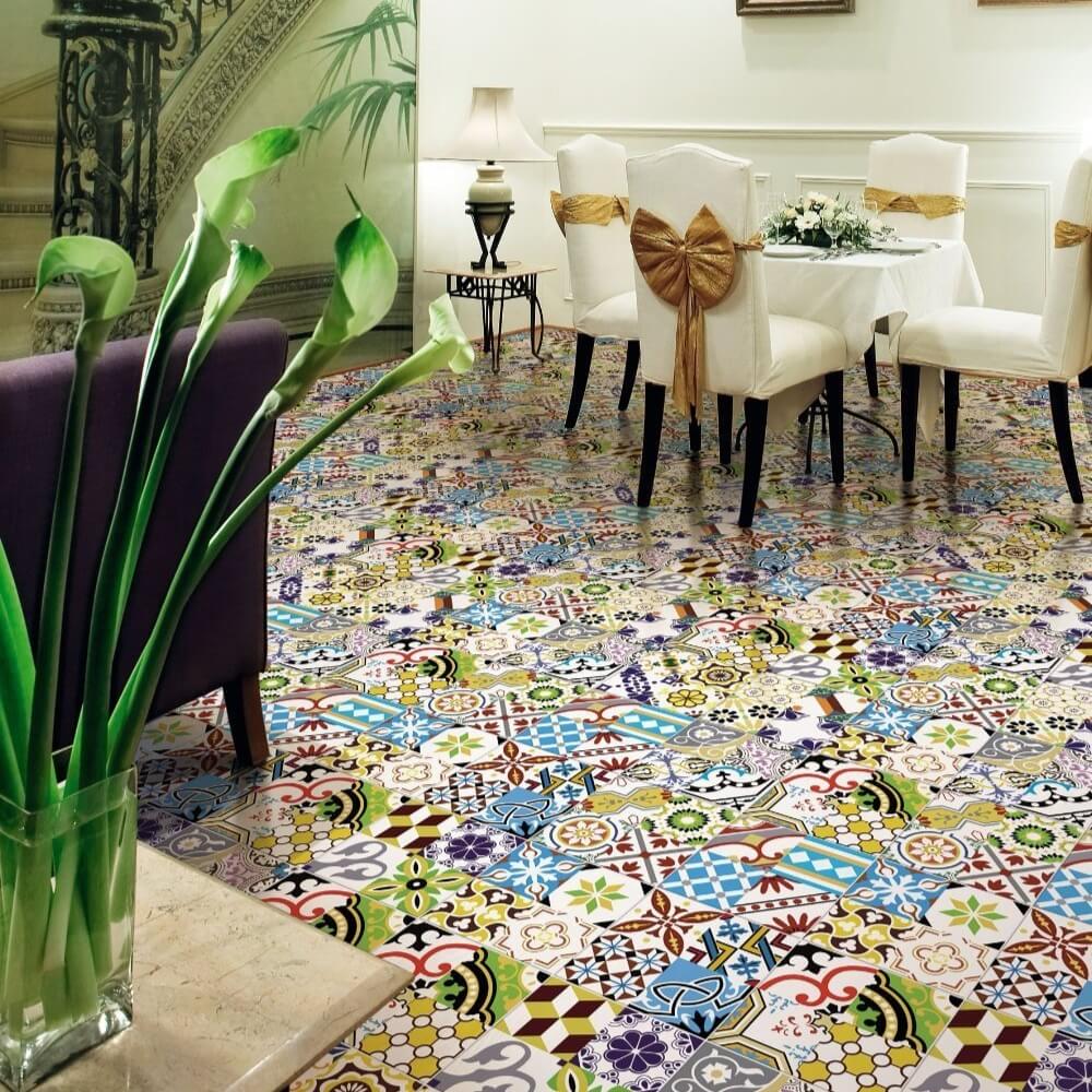 Victorian Crocus Rectified Matt Ceramic 300x300mm Wall and Floor Tile