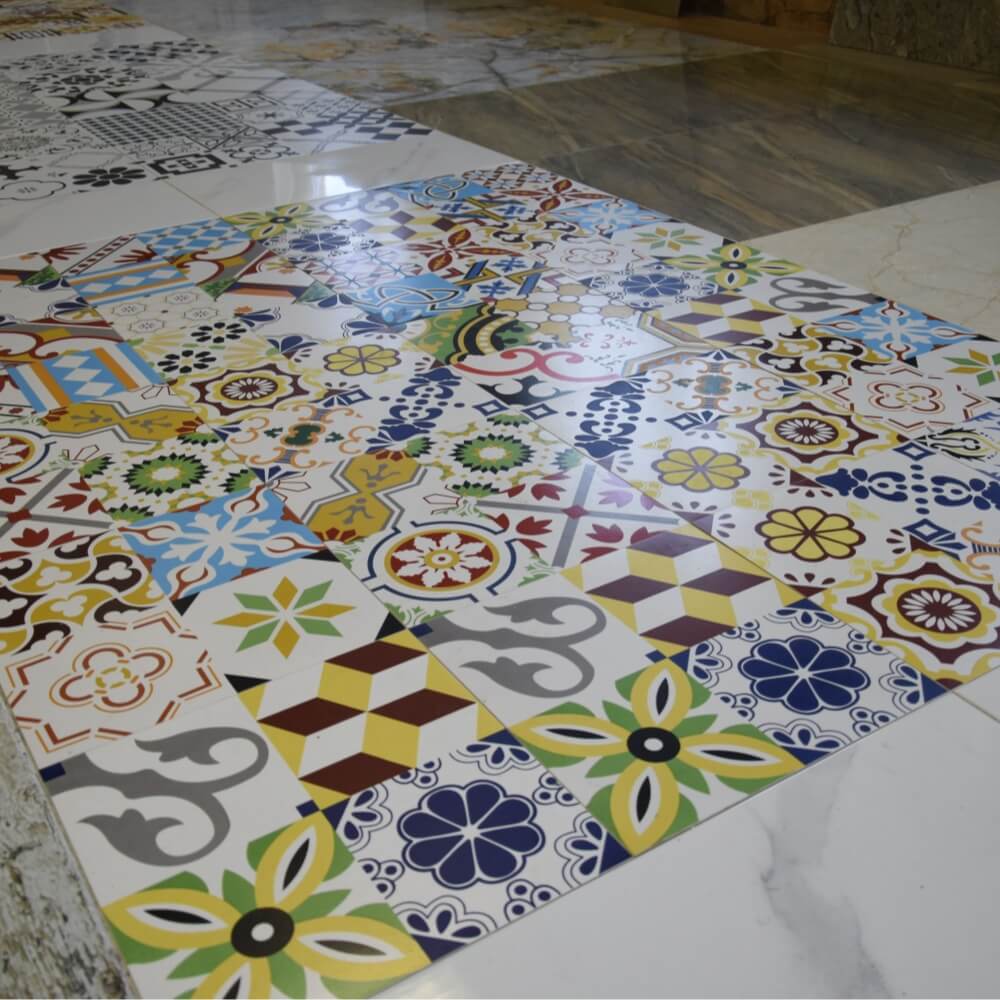 Victorian Crocus Rectified Matt Ceramic 300x300mm Wall and Floor Tile